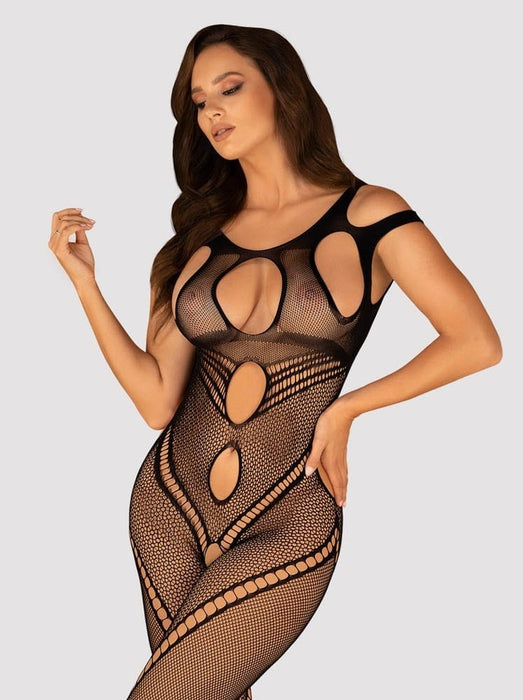 Bodystocking Obsessive G322, Negru, S/M/L