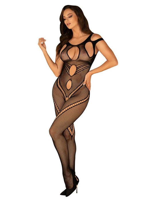 Bodystocking Obsessive G322, Negru, S/M/L