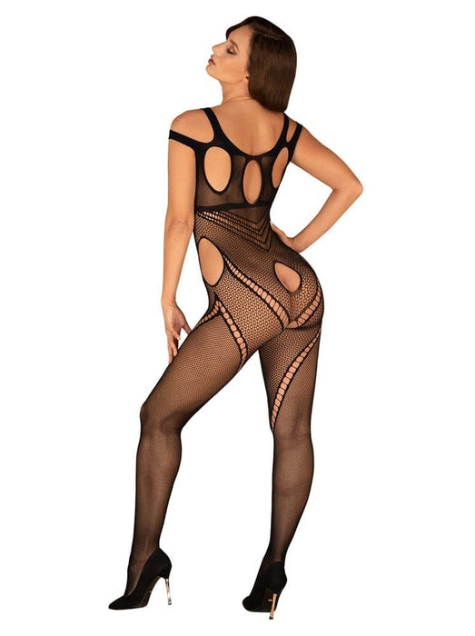 Bodystocking Obsessive G322, Negru, S/M/L