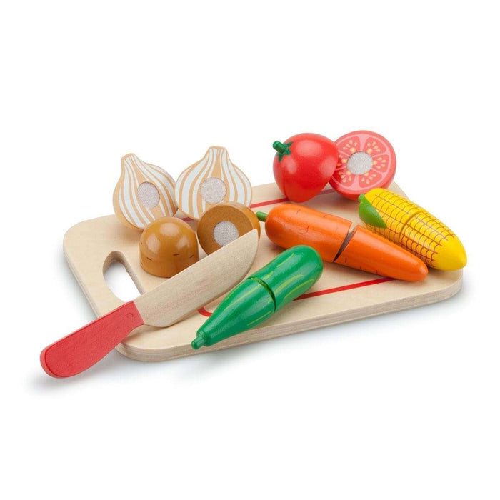 Set jucărie Platou cu Legume, New Classic Toys, 24x15,5x10 cm