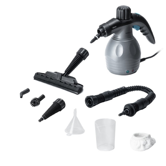 Aparat de curățare cu aburi, Cecotec HydroSteam 1030 Active, 1000 W, 350 ml