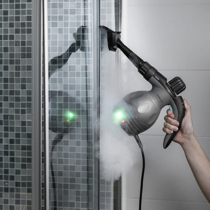 Aparat de curățare cu aburi, Cecotec HydroSteam 1030 Active, 1000 W, 350 ml