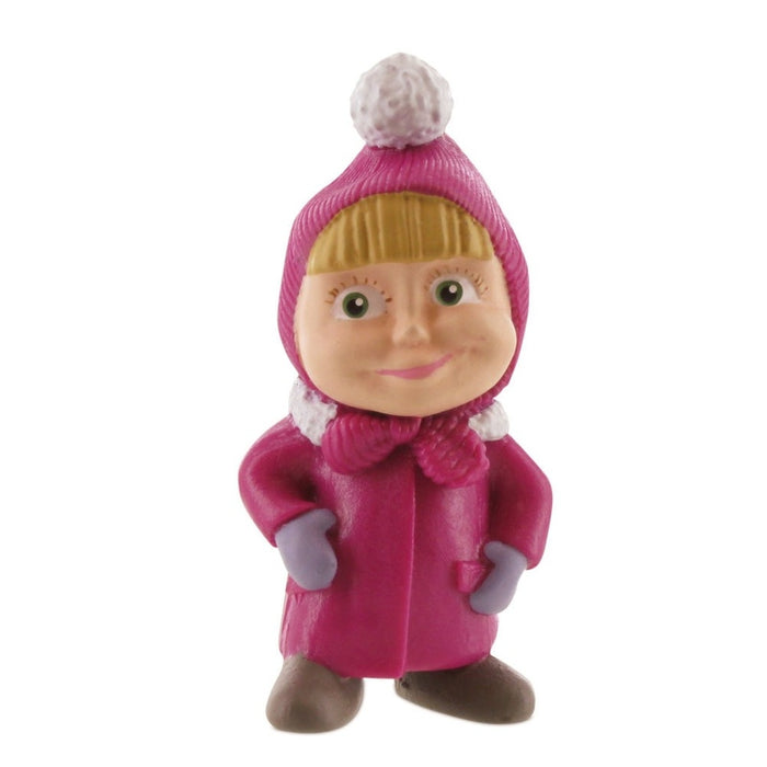 Figurină Masha iarnă, Jad, 6 cm, PVC