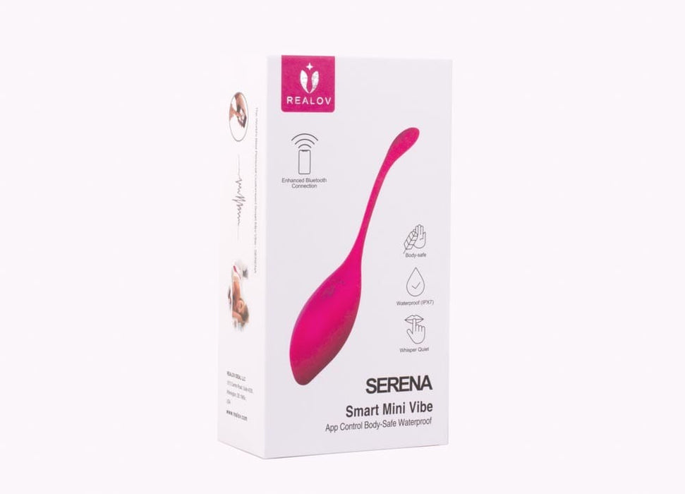 Vibrator Smart Mini, Orion Realov Serena, control prin aplicație, roșu