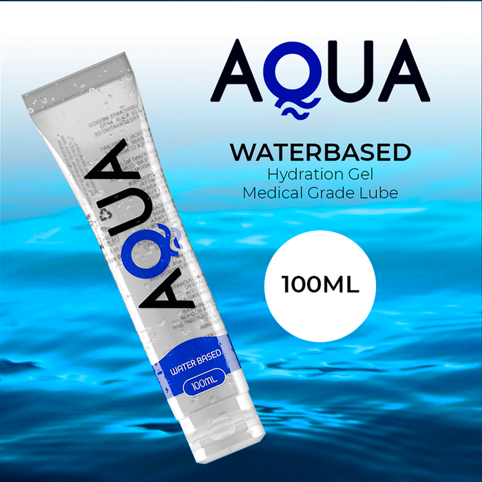 Lubrifiant pe bază de apă, Aqua, 100 ml, transparent