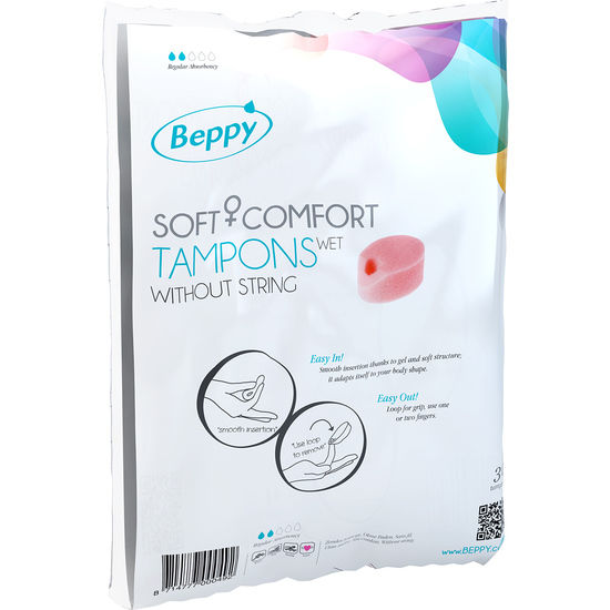 Tampoane igienice, Beppy Soft Comfort, 30 bucăți, lavandă