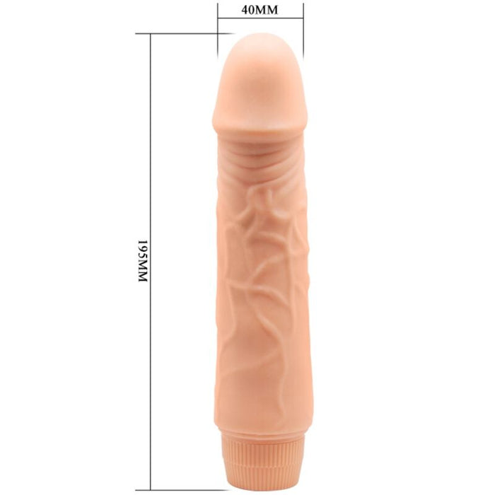 Vibrator realist Debra Barbara Jeff, multi-viteză, 19.5 cm