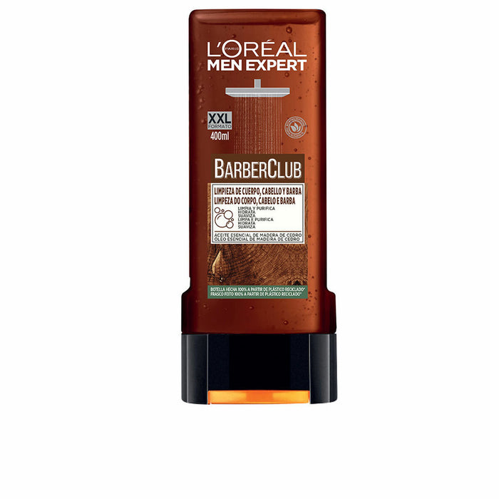 Gel de duș, L'Oreal Men Expert Barber Club, 400 ml
