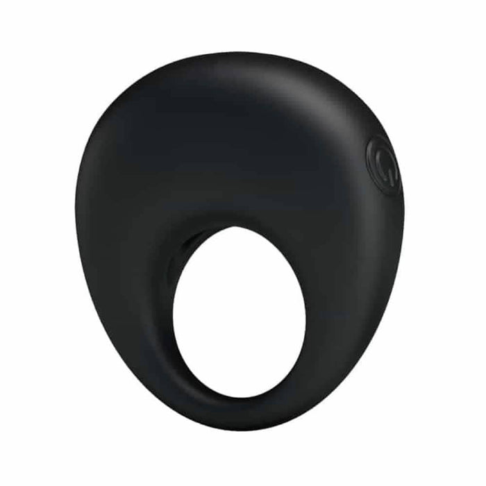 Inel vibrator, Pretty Love Trap, silicon, negru