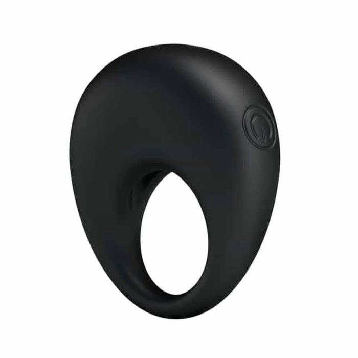 Inel vibrator, Pretty Love Trap, silicon, negru