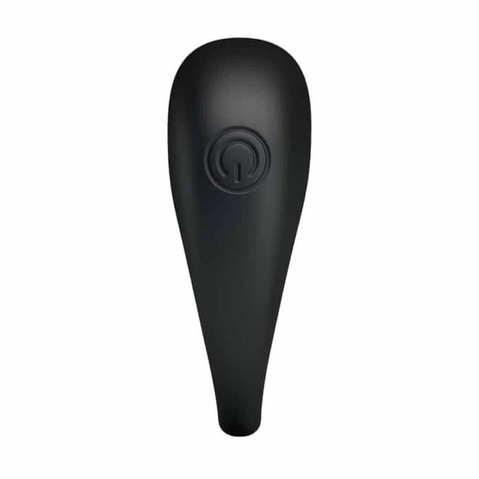 Inel vibrator, Pretty Love Trap, silicon, negru