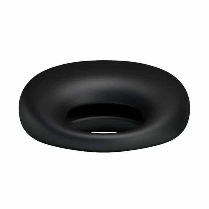 Inel vibrator, Pretty Love Trap, silicon, negru