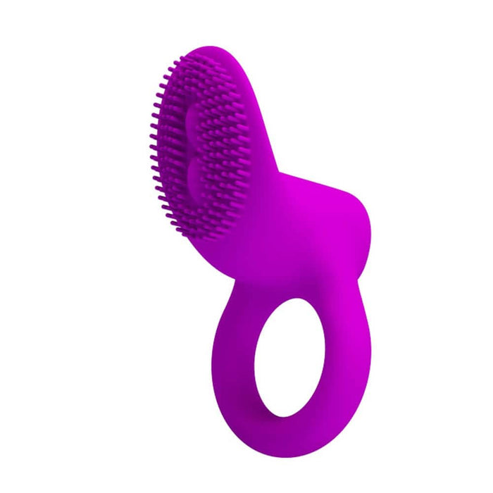 Inel Vibrator, Pretty Love Cobra, Silicon, Violet
