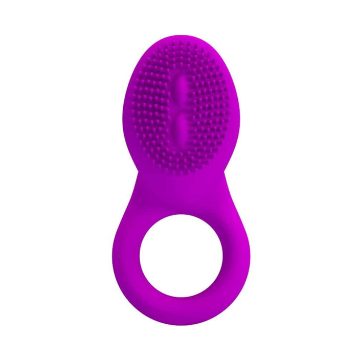 Inel Vibrator, Pretty Love Cobra, Silicon, Violet