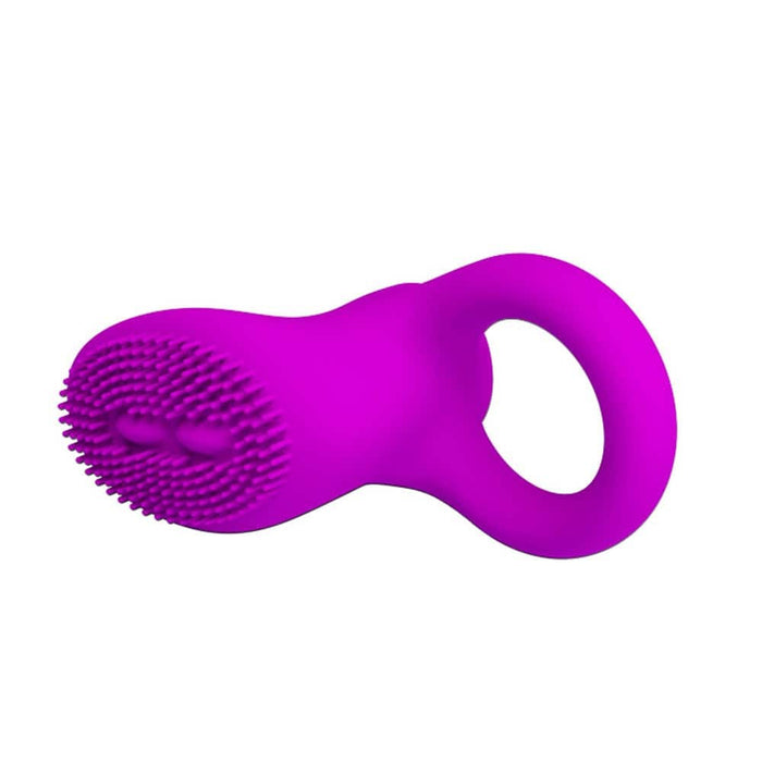 Inel Vibrator, Pretty Love Cobra, Silicon, Violet