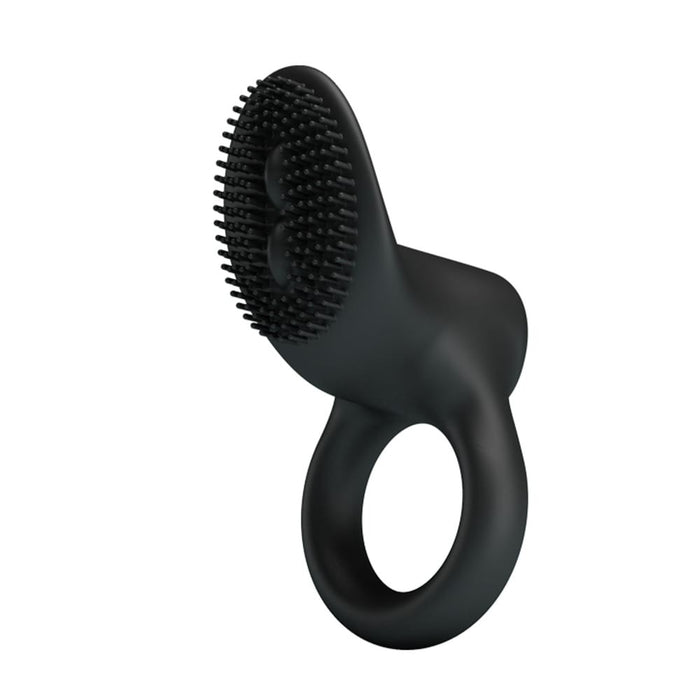 Inel vibrator, Pretty Love Cobra, silicon negru