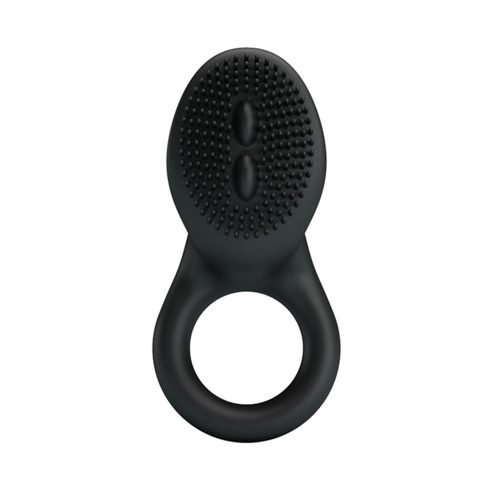 Inel vibrator, Pretty Love Cobra, silicon negru
