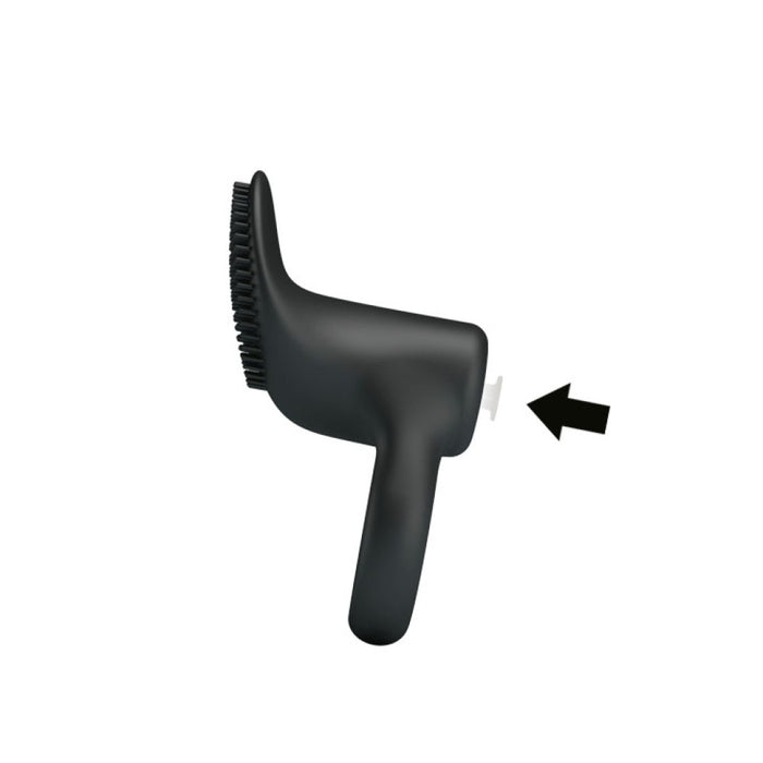 Inel vibrator, Pretty Love Cobra, silicon negru
