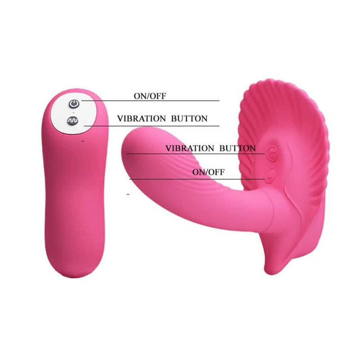 Stimulator, Pretty Love Shell, telecomandă, moduri multiple