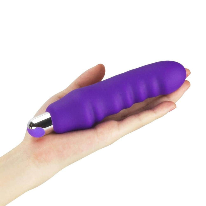 Vibrator siliconic, Lovetoy IJOY Waver, mov, 16,5 cm