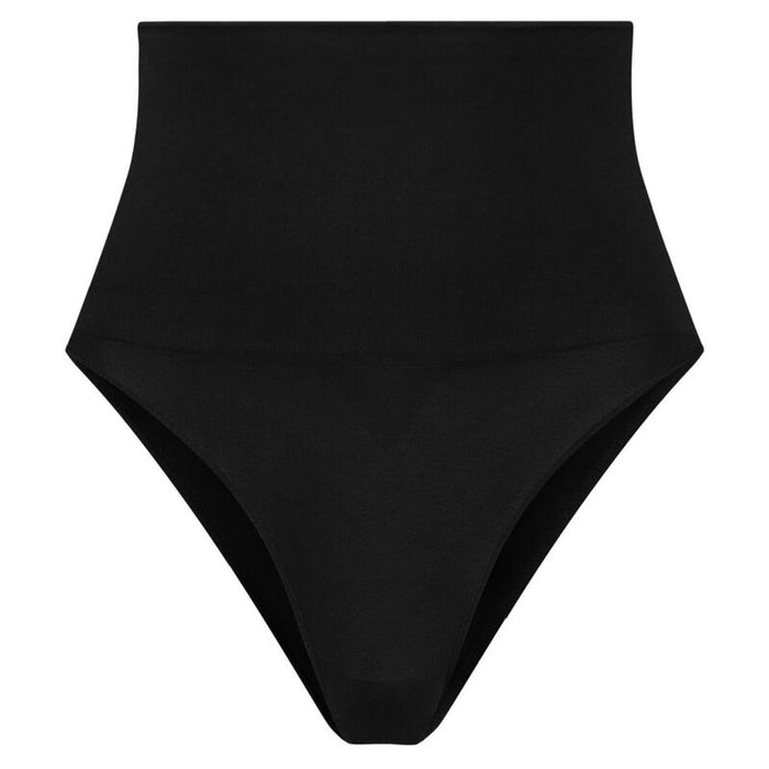Chilot Tanga Seamless, Bye Bra, Negru, XXL