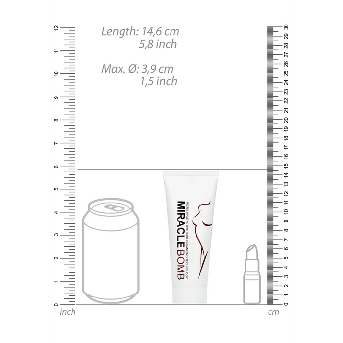 Gel pentru bust, Shots, Miracle Bomb, 100 ml