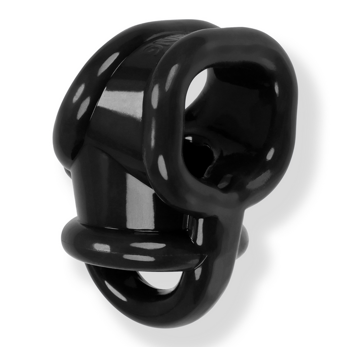 Cocksling cu separator de bile, Oxballs Ballsling, negru