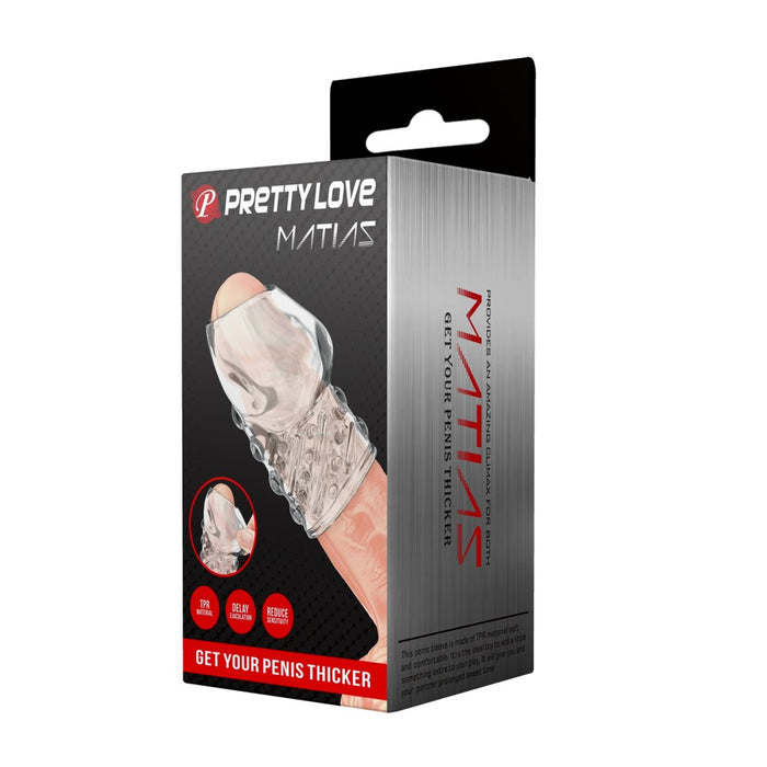 Sleeve pentru Penis, Pretty Love, Matias, TPR moale