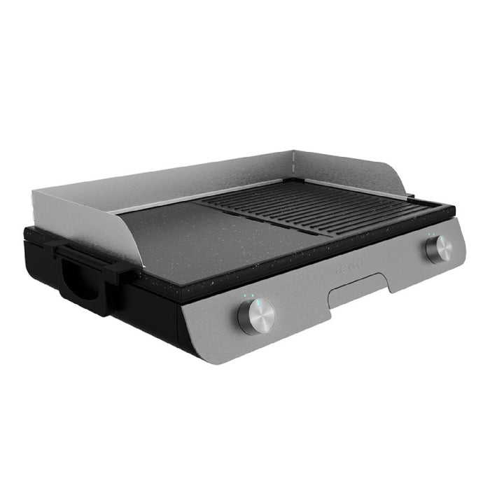Grătar electric Cecotec PerfectRoast 3000, Inox, negru-argintiu