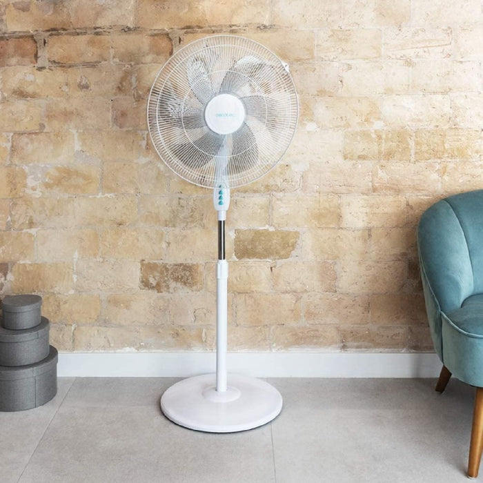 Ventilator, Cecotec EnergySilence 600 Max Flow, 18 inch, alb