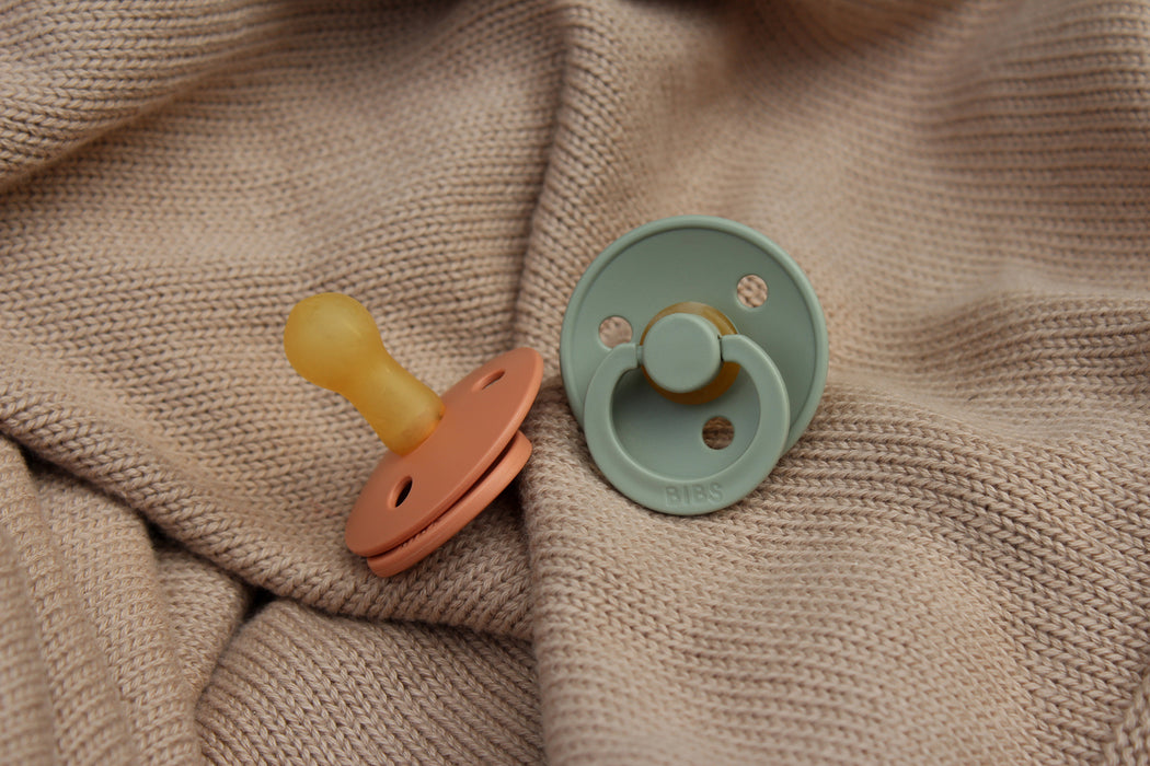 Set 2 suzete, BIBS Colour, latex, Haze/Blossom