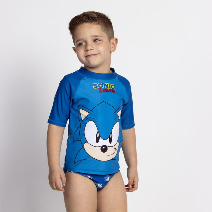 Tricou baie, Otterbox Sonic, mărime 4 ani, albastru