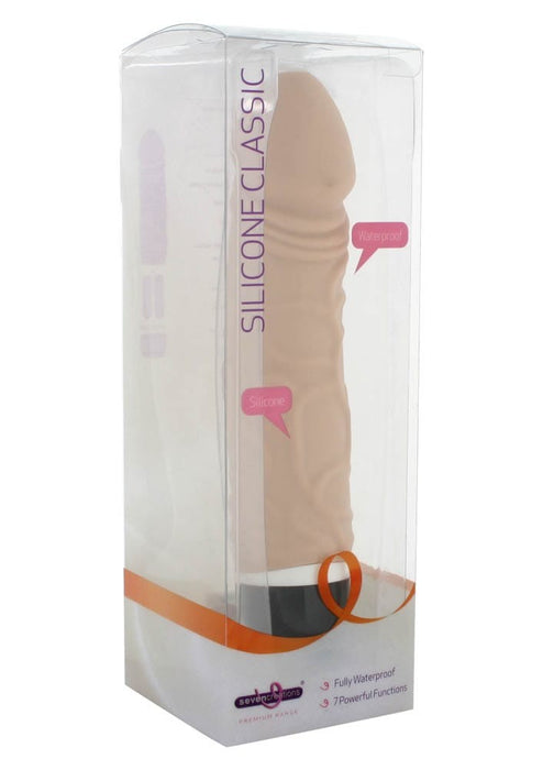 Vibrator, Seven Creations, Classic Original, Silicon, 17cm