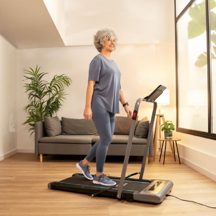 Bandă de alergare pliabilă Cecotec DrumFit WayHome 600, negru, 560 W
