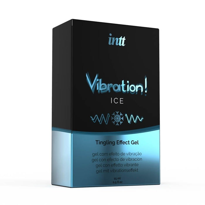 Gel stimulent, Intt Vibration Ice, efect răcoritor, 15 ml