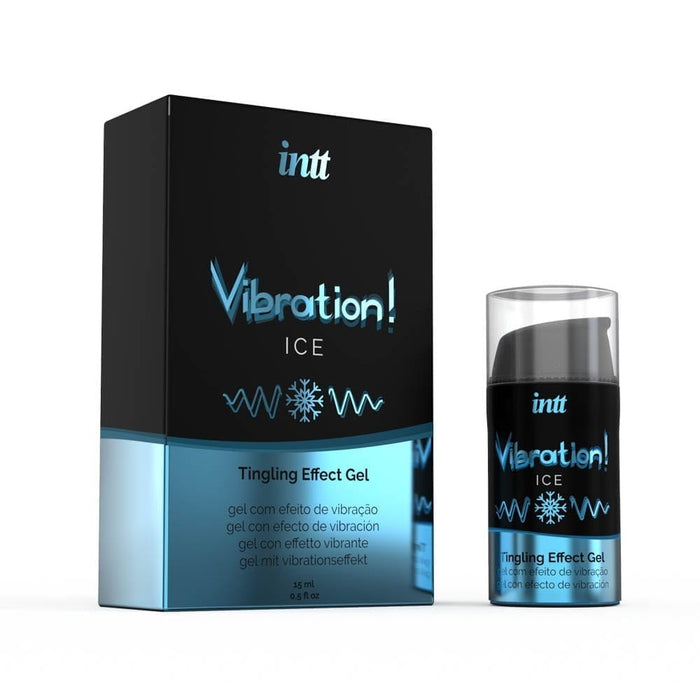 Gel stimulent, Intt Vibration Ice, efect răcoritor, 15 ml
