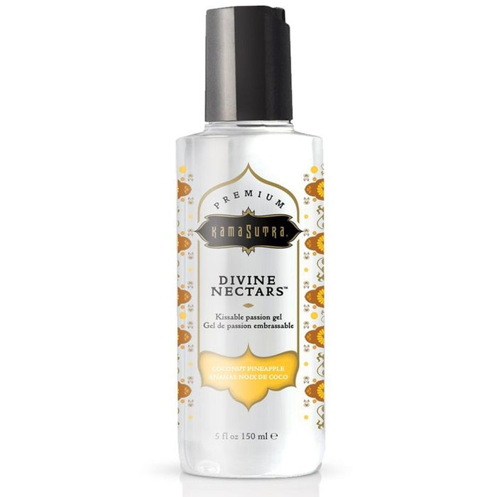 Lubrifiant pe bază de apă, KamaSutra, Divine Nectars, Coconut și Pineapple, 150 ml