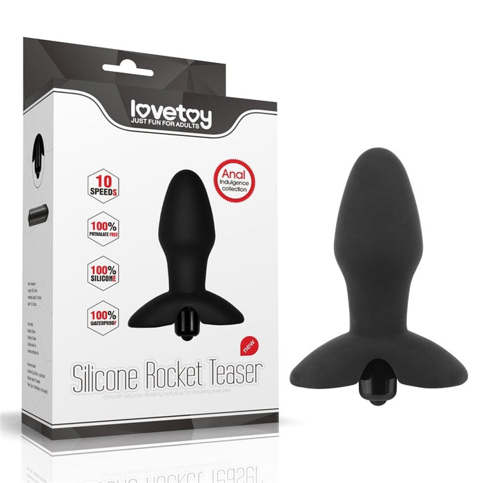 Vibrator anal, Lovetoy, Rocket Teaser, 10 viteze, silicon moale