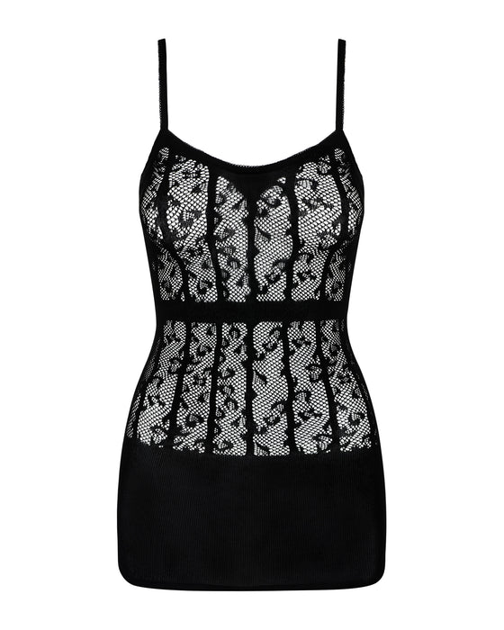 Rochie erotică, Obsessive D605, negru, mărime S/M/L