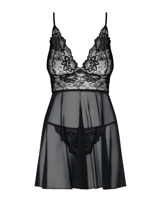 Babydoll, Obsessive Idillia, negru, S/M