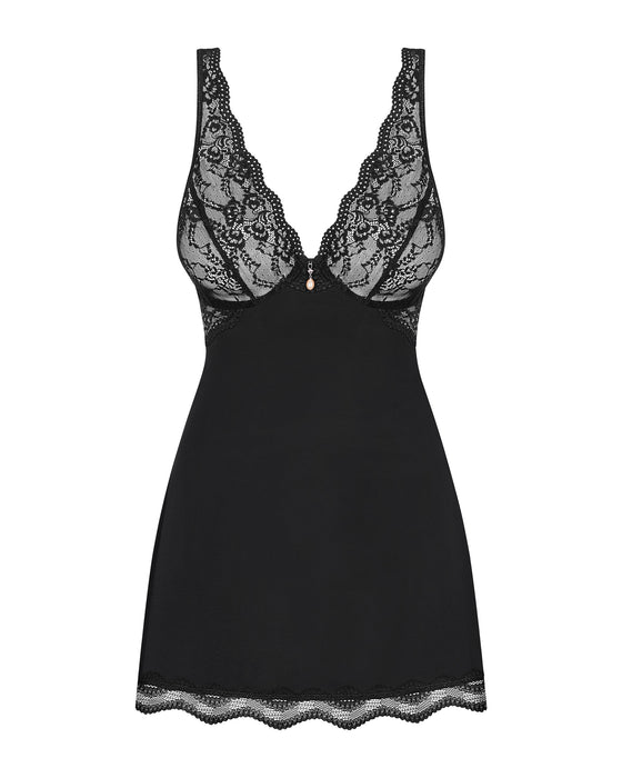 Babydoll și Tanga, Obsessive Luvae, Negru, XXL