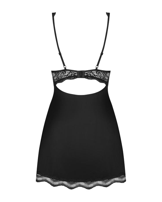 Babydoll și Tanga, Obsessive Luvae, Negru, XXL