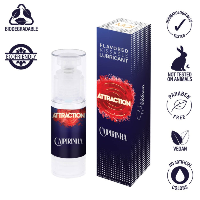 Lubrifiant pe bază de apă, Mai Attraction, Caipirinha, 50 ml
