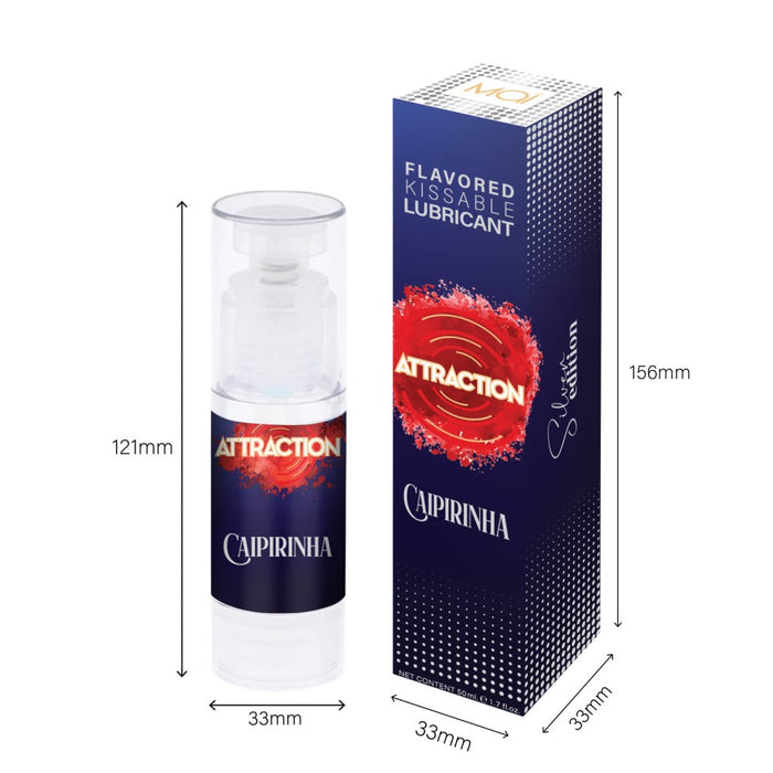 Lubrifiant pe bază de apă, Mai Attraction, Caipirinha, 50 ml
