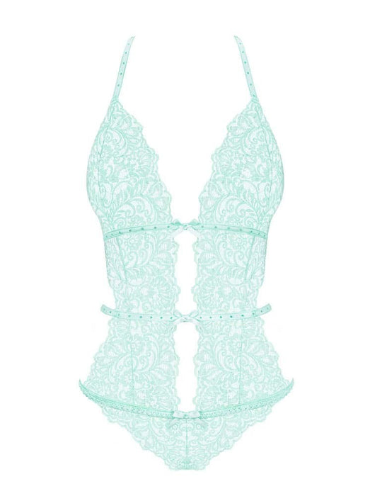 Body dantelat, Obsessive Delicanta, mint, L/XL