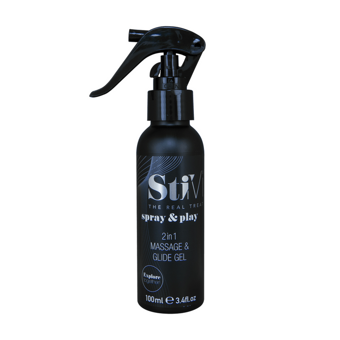 Gel masaj și lubrifiant, Ostivint StiVi Spray&Play, 100 ml