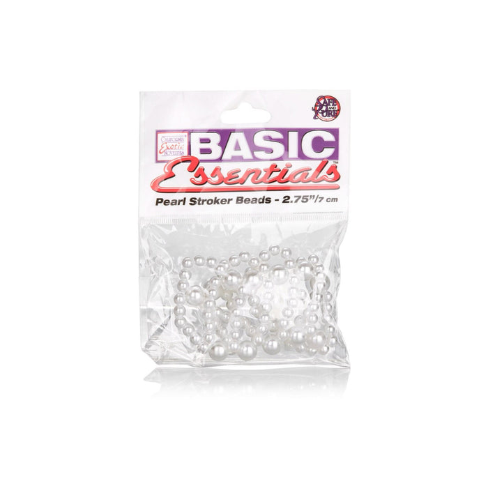 Set Perle Stimulante, CalExotics, Pearl Stroker Beads, Mărime Mare