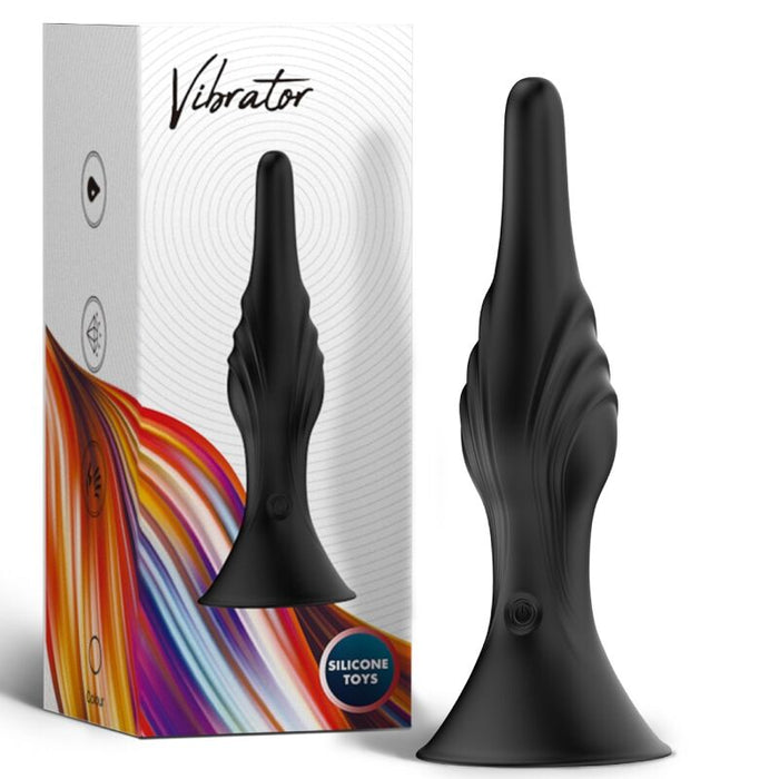 Vibrator cu Anal Plug, Armony, control de la distanță, negru