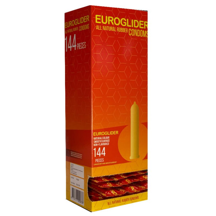 Prezervative, Europiyer, Euroglider, latex natural, 144 bucăți