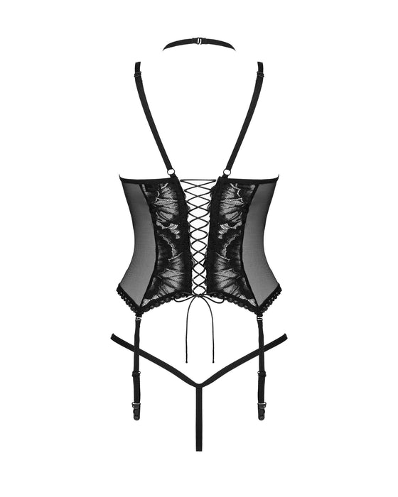 Corset, Obsessive Alessya, negru, M/L